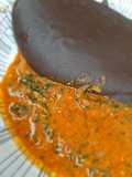 Amala with egusi soup