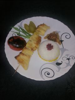 عکسی از دستور جوجه کباب لاری