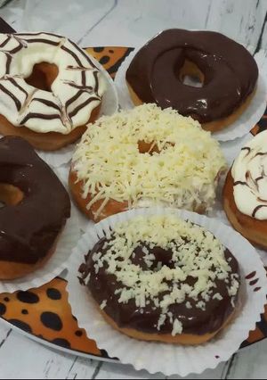 Foto resep KETO DONAT MENUL EMPUK #ketoinpremixbreadflour