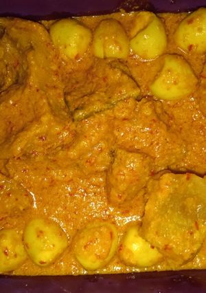 Foto resep Gulai Kikil Telur Puyuh