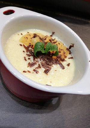 Vanília pudingos tejbegríz recept fotója