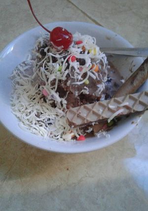 Foto resep Es kepal milo kekinian simple 😂