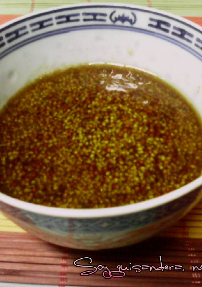 Una foto de Vinagreta especial para ensaladas