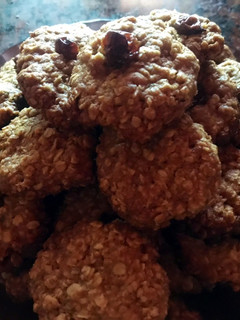 Una foto de Galletitas de avena con harina integral y pasas
