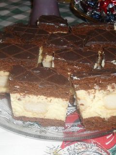 Babapiskótás mézes krémes recept fotója