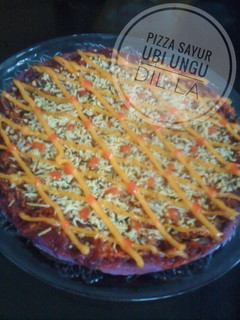 Foto resep Pizza Sayur Ubi Ungu