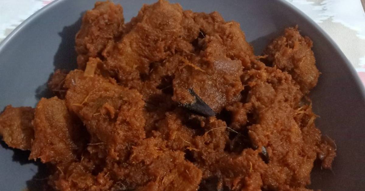 8 resep  rendang  daging  kacang  merah  kentang enak dan 