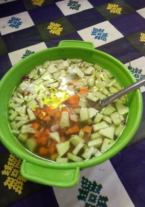 Foto resep ACAR MENTIMUN WORTEL BERKUAH mudah dan cepat