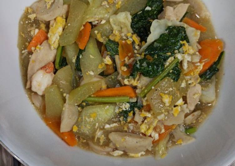 Resep Capcai Kulit Semangka yang Menggugah Selera