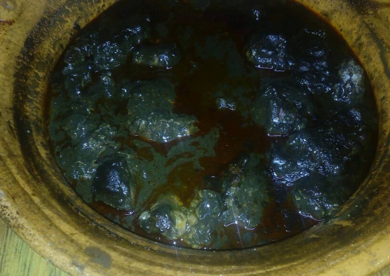 TROZOS DE CARNE DE RES EN MOLE OAXAQUEÑO A LA Mario's