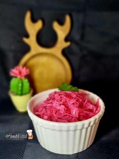 عکسی از دستور ترشی کلم بنفش (رستورانی)💜