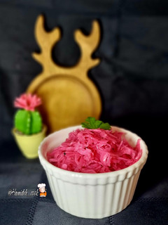 عکسی از دستور ترشی کلم بنفش (رستورانی)💜