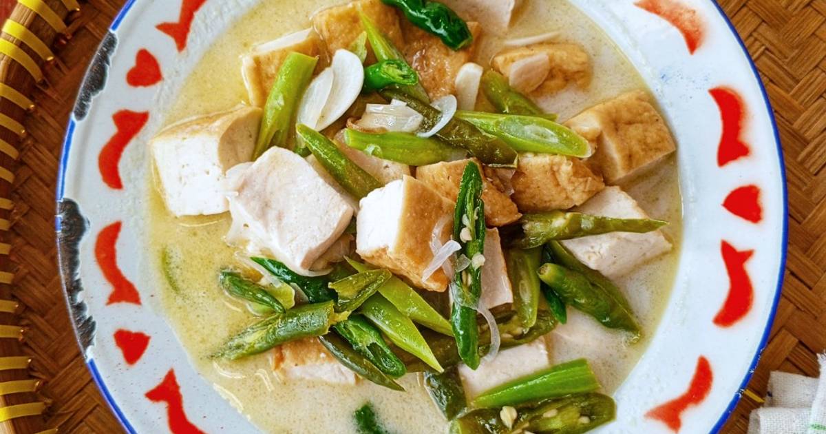 Resep Jangan Ndeso Tahu Buncis Lombok Ijo Rasanya Maknyus