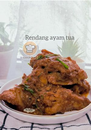 Gambar Rendang ayam tua