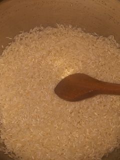 Pergő rizs recept fotója