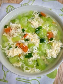 Foto resep Sayur Sop Oyong Telur