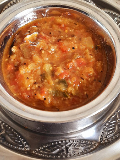 கத்தரிக்காய் தக்காளி உருளைக்கிழங்கு மசியல்(potato,brinjal,tomato masiyal recipe in tamil) செய்முறை முக்கிய புகைப்படம்