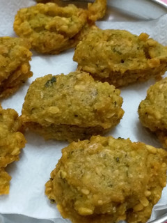 A picture of Moong Dal Vada.