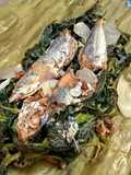 Pepes ikan pedha dan daun singkong khas mbah saya 🥰🥰