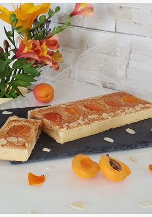 Une photo de Tarte amandine aux abricots
