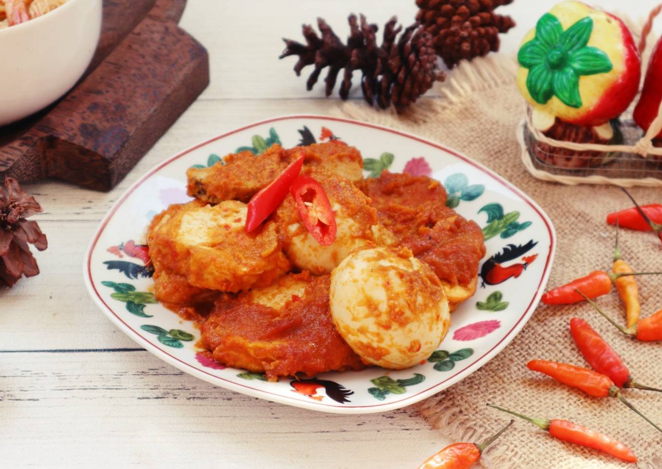 Bali Telur dan Tahu Susu