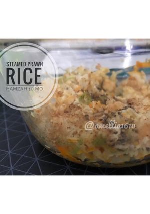 Foto resep Steamed Prawn Rice (MP ASI)
