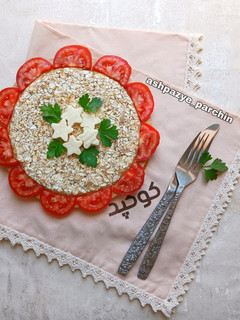 عکسی از دستور صبحانه رژیمی 🌸 تخم مرغ و جودوسرپرک