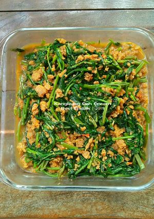 Foto resep Kangkung Cah Oncom 24.09.2019