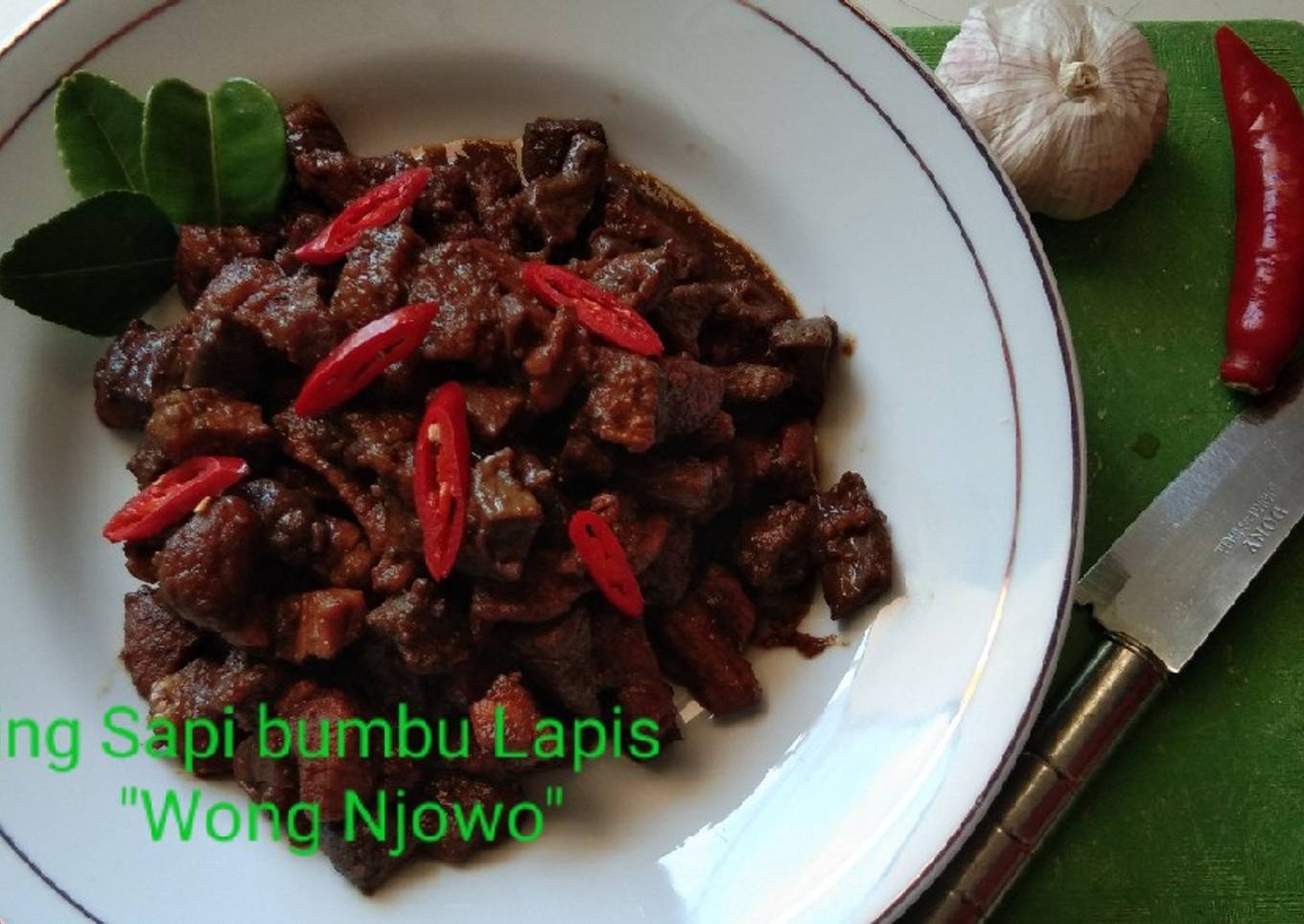 Daging Sapi bumbu Lapis