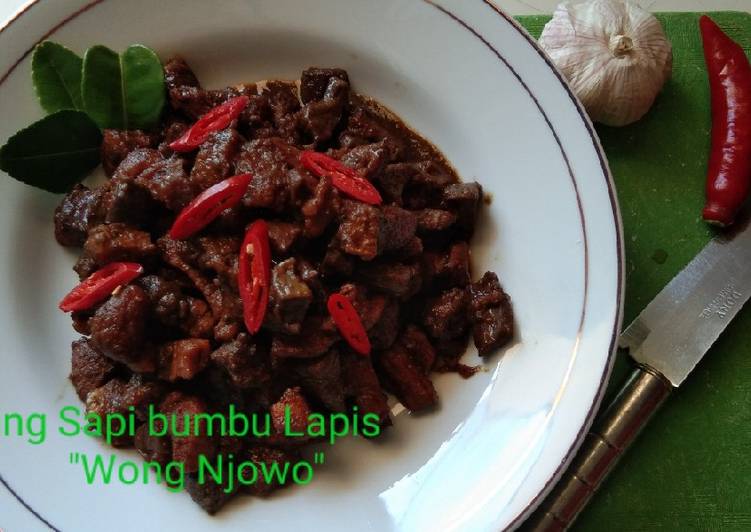Daging Sapi bumbu Lapis