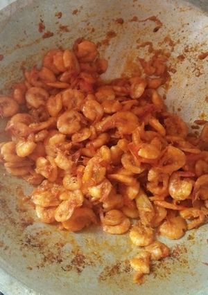 Foto resep Udang sambal pedas manis