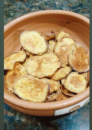 Una foto de Batatas fritas sin aceite