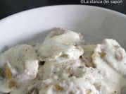 Una foto di ripieno ravioli
