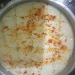 Farali dhokla A picture of Farali dhokla.