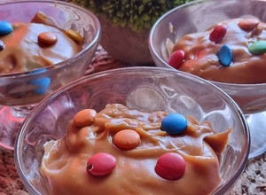 Una foto de POSTRECITOS DE DULCE DE LECHE ❤️