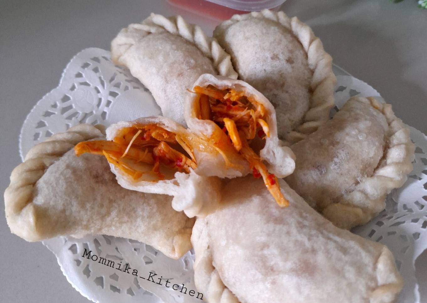 Cireng isi ayam pedas