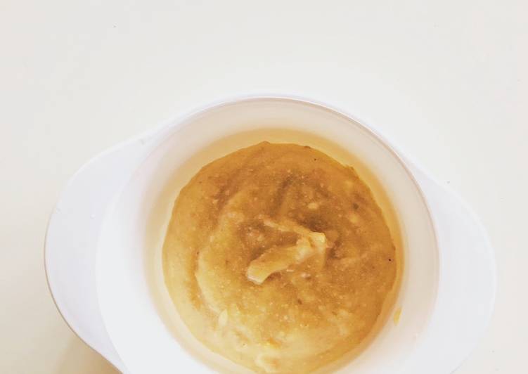 Cara Membuat MPASI 7m+ - Mashed Potato &amp; Tumis daging sapi yang Lezat