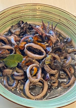 Foto resep Cumi masak hitam