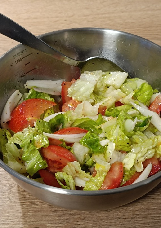 Una foto de Ensalada básica
