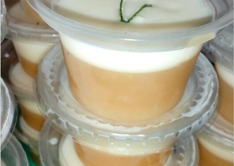 Puding Mangga lapis Vanilla 🍮