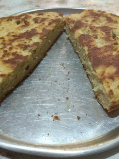Una foto de Torta con chicharrones (sin gluten)