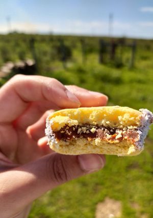 Una foto de Alfajores de Maicena