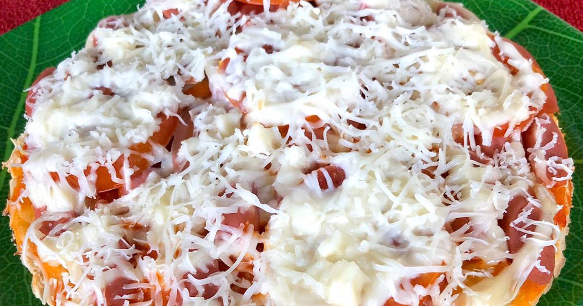 Resep Pizza Teflon Anti Gagal Oleh Ristyanti Herlina - Cookpad