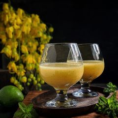 A picture of Smokey and Refreshing Aam Panna.