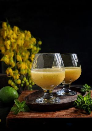 A picture of Smokey and Refreshing Aam Panna.