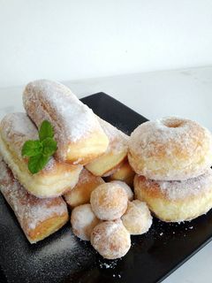 Foto resep Donat tape ala long john donut
