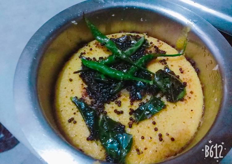 How to Make Recipe of Besan ka dhokla