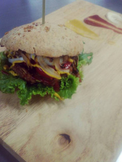 Una foto de Hamburguesas veganas!