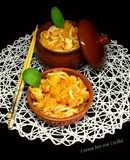 Fideos Udon con salsa agridulce, pollo y piña