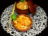 Fideos Udon con salsa agridulce, pollo y piña